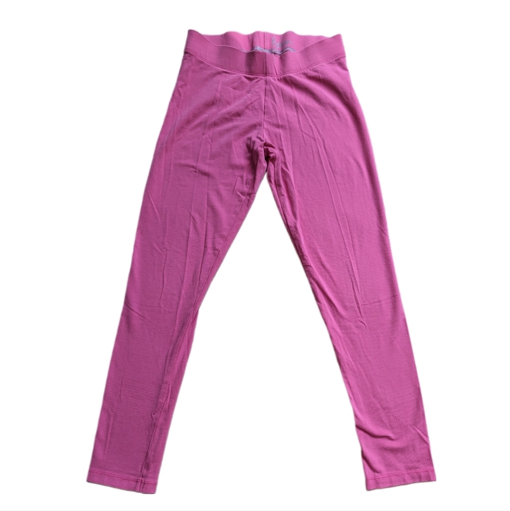 Girls pink Boden leggings size 9-10Y